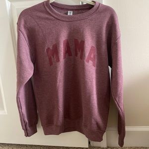 NWOT River Babe Threads “Mama” Sweatshirt - S